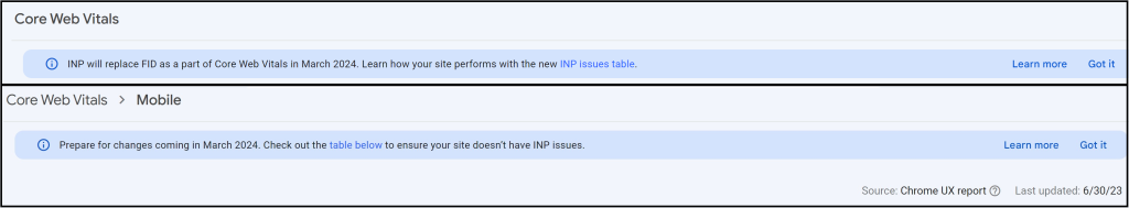 They always ask: are you done with keywords? - core web vitals (inp update)