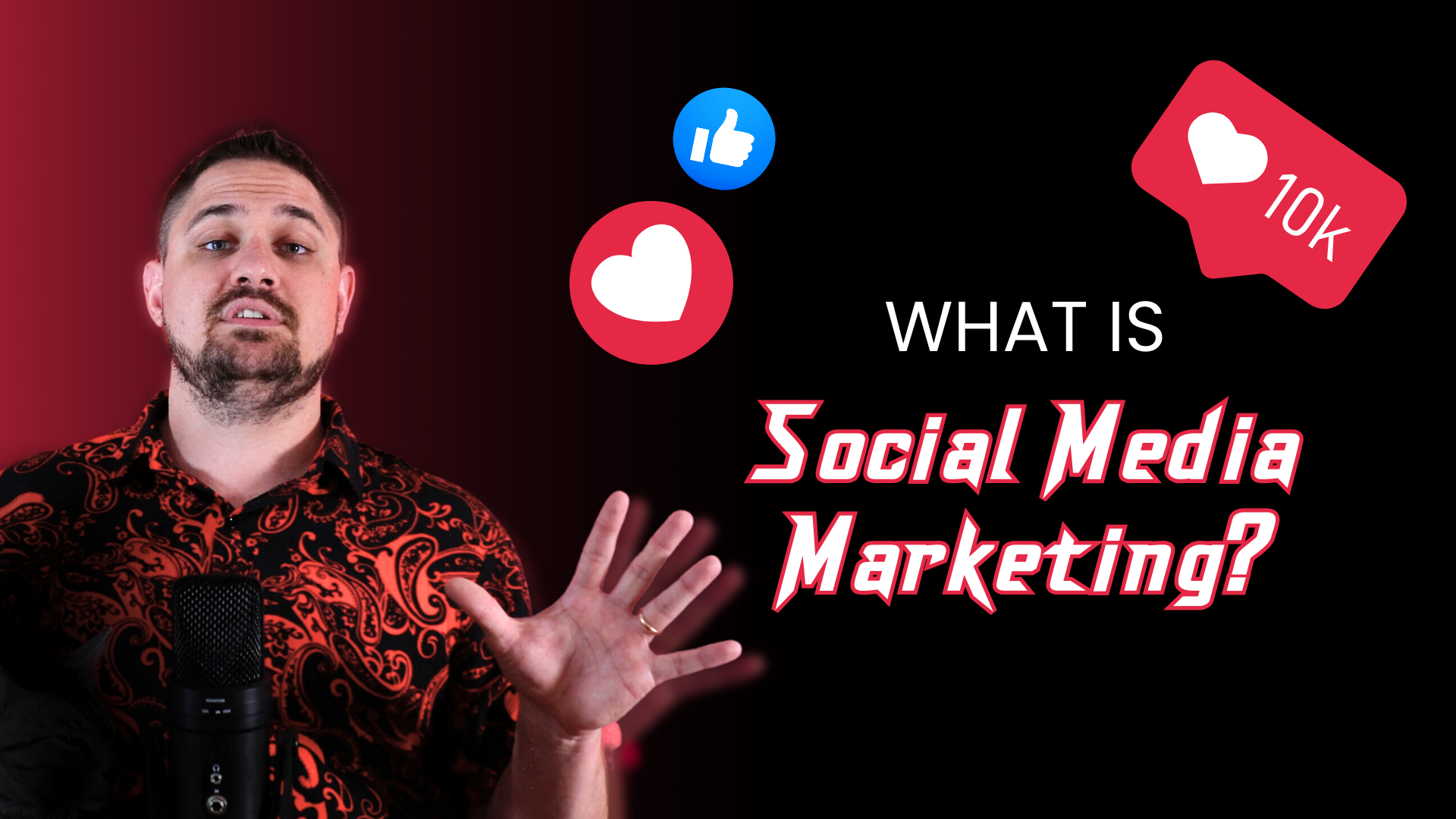 What is social media marketing